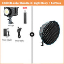 The Luminary X100 | Professional 100W RGB & Bi-Color COB LED Studio Light