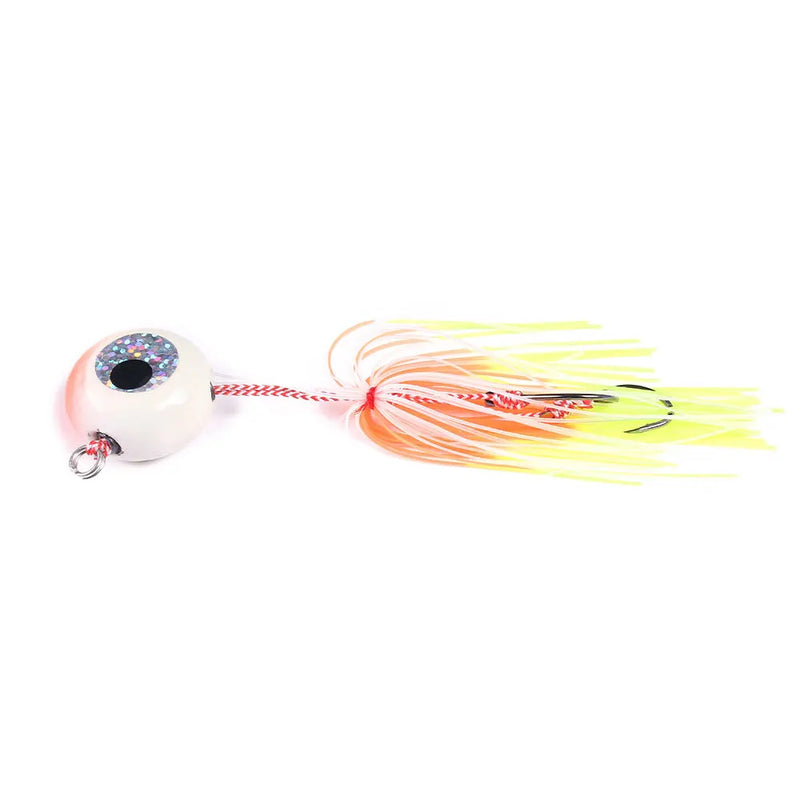 20g-120g Tenya Jig esca da pesca piombo Jighead esca nautica in mare con gonna in gomma esca da pesca luminosa in acqua salata