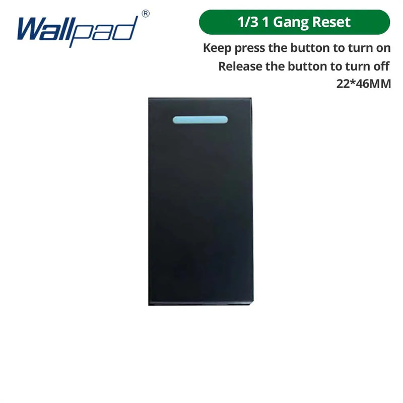 DIY Frame Only Wallpad Glass Aluminum Stainless Steel Panel 1 2 Gang Intermediate Reset Switch Brazil Socket 118*75mm