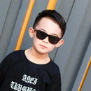 2023 Modemarke Kinder Sonnenbrillen Kind Schwarz Sonnenbrille Anti-UV Baby Sonnenbrille Mädchen Junge Sonnenbrille