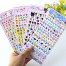 4 pcs/lot Kawaii Lovely Small Animal Foam 3D Decorative Stationery Stickers Scrapbooking DIY Diary Album Stick Label