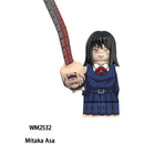 Chainsaws Man Denji Pochita Makima Power Movies Anime Building Blocks Mini Action Figures Bricks DIY Toys gifts for Children