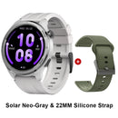 HAYLOU Solar Neo Smartwatch 1,53 Zoll HD-Display Bluetooth-Anruf 24-Stunden-Gesundheitsüberwachung Smartwatches für Herren Damen Smart Sportuhren