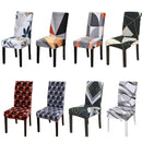 Plain Dining Chair Cover Spandex Elastic Chair Slipcover Case Stretch Seat Cover for Wedding Hotel Banquet Living Room