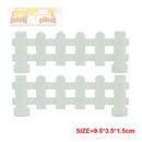 Large Building Block Assembly Accessories DIY Roof Wall Guardrail House City Farm Playground Series Set Gift Toys for Children