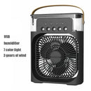 3-in-1 Air humidifier Cooling USB fan Water mist Small refrigeration Air conditioner Mini fan Water cooled silent air cooler