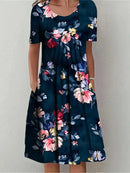 Plus Size Fashion Elegant Women Dress Loose Casual Dress Women Dress New Temperament