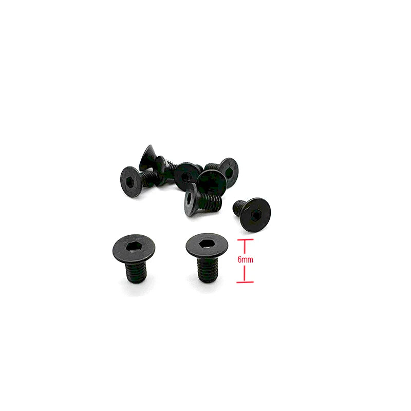 10pcs/lot Garmin Mount Screws Bike Holder Plate Carbon steel Bolts for Wahoo/Cateye/Bryton/Ginat/IGPS Computer Gopro