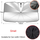 Car Sunshade Windshield Umbrella Front Sun Shade Parasol Foldable Summer Protection Car Seat Heat Insulation Car Accessories
