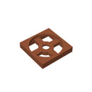 Gobricks GDS-949 Turntable 2 x 2 Plate, Base compatible with 3680  DIY Educational Building Blocks Technical