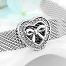 2021 New Arrival Sparkling 925 Sterling Silver Round Clear CZ Clips Beads for Jewelry Making Fit Reflexions Charm Bracelet