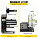 VEVOR Automatic Label Dispenser Device 140mm AL-1150D Portable Label Applicator Sticker Separating Auto Label Stripping Machine