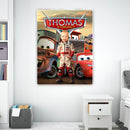 Disney Car Custom Canvas Poster For Kid Room Decor Custom Personalized Printing Picture Wall Art Children Gifts  Decoration