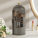 Rotating makeup brush storage box to give your dressing table a new look and easy storage