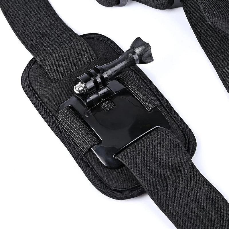360° Shoulder Strap Mount Chest Harness Adapter For GoPro Hero 11 10 9 8 7 6 5 4 3+ 3 Black Edition Xiaomi Yi