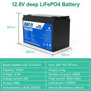 The Power Vault | 12V/24V LiFePO4 Battery 100-300Ah with Built-in BMS for Solar & RV