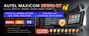 Autel MaxiCOM MK900-BT MK900BT Diagnostic Scanner Wireless DoIP / CAN FD Scan Tool, Bi-directional Control Automotive Tools