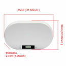 44LBS Electronic Digital Baby Scale Smart Infant Scale LCD Display ABS Weight Scale for Baby Pets 20KG