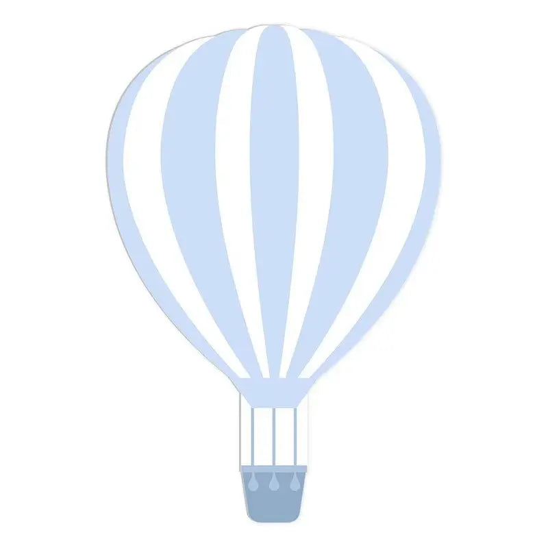 Hot Air Balloon KT Board Blue Pink Hot Air Balloon Cutouts for 1st Birthday party Decoration Girl Wedding Baby Shower Supplies