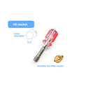 Nozzle Disassembly Tool Sleeve Screw D Hexagonal Wrench Stamping 3D Printer Common Tool Kits Tweezers 3D Printer Parts Hand Tool