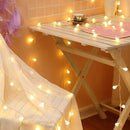 LED Bulb String Lights USB Wire Garland Light Christmas Wedding Birthday Party  Decoration Outdoor Fairy Lights 1.5/3/6M