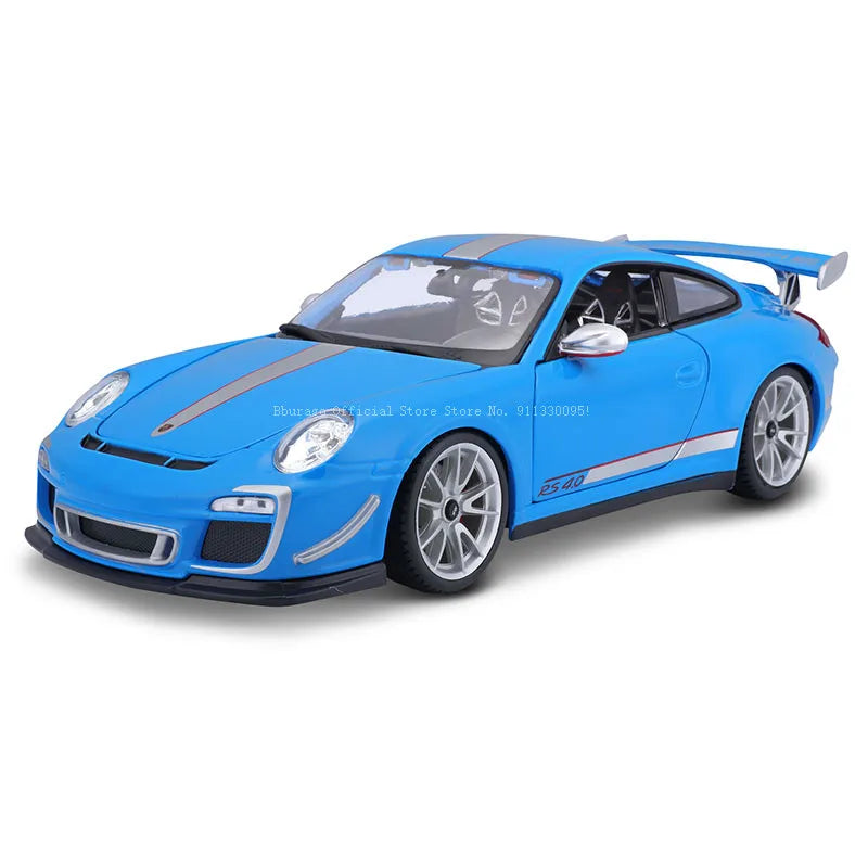 Bburago 1:18 Porsche 911 GT3 RS 4.0  356B Static car model toys Alloy Luxury Vehicle Diecast  Cars Model Toy Collection Gift