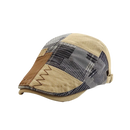 Men Beret Hat Cotton Buckle Adjustable Newsboy Hats Cabbie Gatsby Cap