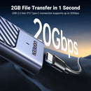 The Pocket Vault | UGREEN 20Gbps NVMe and SATA M.2 SSD Enclosure