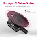 Ulanzi Car Phone Action Camera Holder Hand Pump Suction Cup 360° Adjustable 1/4" for GoPro for Insta360 DJI Action Smart Phone