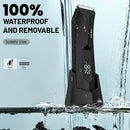 Sejoy T8S Body Hair Trimmer for Men Ball Trimmer for Groin Pubic Replaceable Ceramic Blade Electric Shaver IPX7 Waterproof
