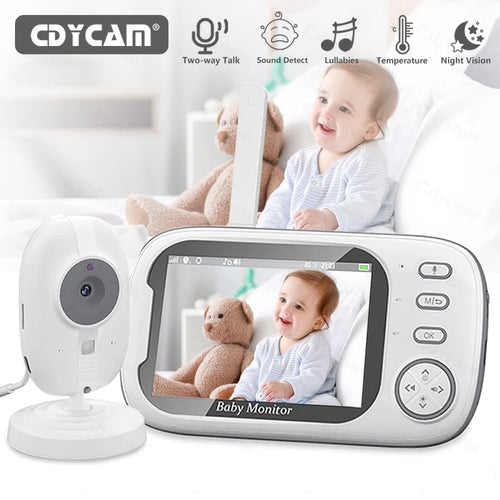 The Nightwatch | 3.5" Wireless Video Baby Monitor with Cry Alarm