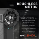 Xiaomi X3 Violent Blower Turbo Fan Jetfan Strong Fans Handheld 3nd Turbo Blower 130000 RPM Wind Speed 52m/s With LED Lighting