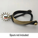 1Pair Spurs Belt Tie Down Strap Rubber Spur Straps Rubber Spur Straps Or Training Horse Alloy Buckle Equestrian Equipment