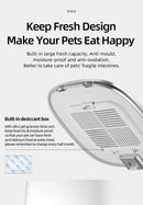 ROJECO Automatic Cat Feeder Pet Smart Cat Food Kibble Dispenser Remote Control Auto WiFi Double Feeder For Cats Dog Accessories