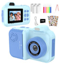 Kids Instant Print Camera Mini Digital Photo Camera Photograph Video Record Camera Toys Birthday Gifts For Children