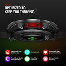 NEW Stratos 4 GPS Smart Watch 1.43 AMOLED Display Built-in Compass Barometric Altimeter Flashlight Voice Call Smartwatch