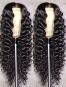 The Silk Cascade | 40-Inch HD Lace Front Deep Wave Human Hair Wig