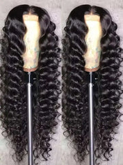 The Silk Cascade | 40-Inch HD Lace Front Deep Wave Human Hair Wig