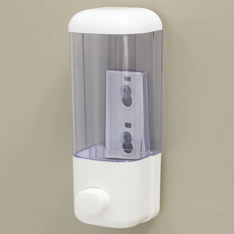 500ML Wall Mounted Soap Dispenser Bathroom Sanitizer Shampoo Shower Gel Container Bottle Soap Dispenser