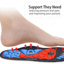UPAKME Acupressures Insoles Magnetic Insoles for Women & Men EVA Foot Massage Orthopedic Acupressures Insoles Pads Unisex Insert