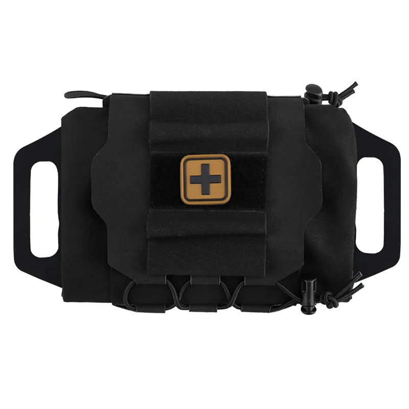 Molle Rapidly Deploy First Aid Kit Pull-Out Separation Camping Medical Kit with Grip Medical Pouch for Outdoor Team Activities