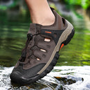 New Men Sandals Summer Casual Beach Shoes Breathable Anti-Slip Slip on Flat Sandals Male Outdoor Walking Slippers Comfortable
