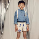 Boys Clothes Mini Brand 2026 New Spring Toddler Girls Sweatshirt + Pants Baby Tops Cute Cartoon Children Outwear Kids Outfit Set