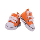 5Cm Doll Canvas Shoes Lace-up High-top Sneaker For 14inch Wellie Wisher Doll Toy 1/6 Bjd Paola 20Cm K-pop Cotton Doll Clothes
