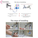 1 Set Munddusche Oraler Irrigator Zahnfleisch SPA Dental Water Jet Zahnseide Zahnputzbürsten-Sets