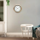 Wall Clock 12 Inch 12 Inch Wall Clock Outdoor Indoor Round Office Home School Clock Battery Operated Decorative Clocks With