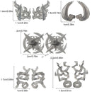 5PCS Cartoon Special Effects Pieces Arm Fist Wind Lightning Leg Flames Weapons Accessories Assemble Scene Bricks Kids for Toys