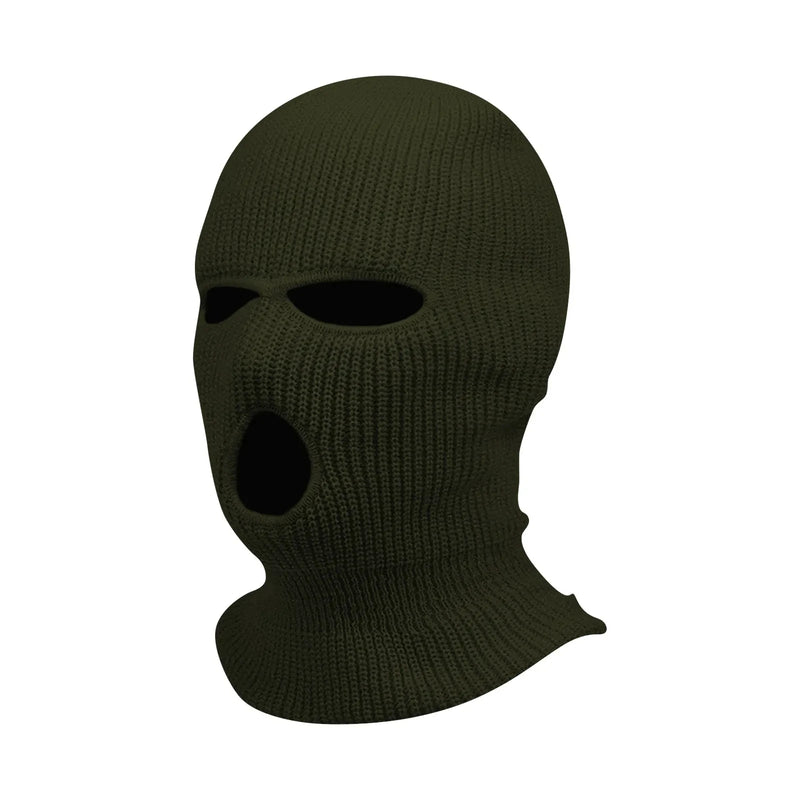 Winter Men Hat Army Tactical Mask 3 Hole Full Face Mask Ski Mask Winter Cap Balaclava Motorbike Motor Bicycle Helmet Full Helmet