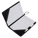 Wiederbefüllbarer Golf-Scorecard-Halter aus Leder, Golf-Yardage-Book-Hülle mit Golf-Scorecard-Buch, Einzigartiges Golfgeschenk für Damen und Herren