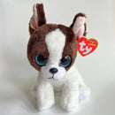 15cm Ty Beanie Big Eyes Stuffed Plush Toy Cute Doll Dog Cat Children Popular Birthday Christmas New Year Halloween Easter Gifts